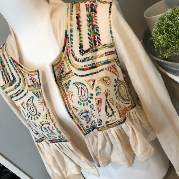 LILKA “Valle” embroidered jacket by Anthropologie - Picture 2 of 8